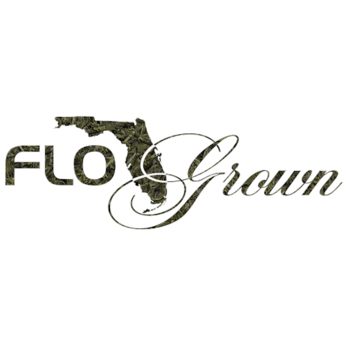 FloGrown Camo Script Logo Vinyl Decal