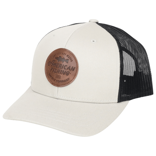 AFTCO Lemonade Leather Trucker Cap