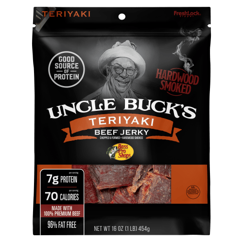 Bass Pro Shops Uncle Buck's Teriyaki Beef Jerky