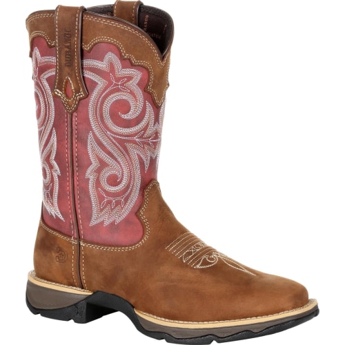 Durango Lady Rebel Red Western Boots for Ladies