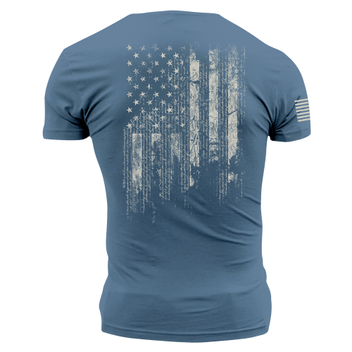 Grunt Style 1776 Flag Short-Sleeve Pocket T-Shirt for Men