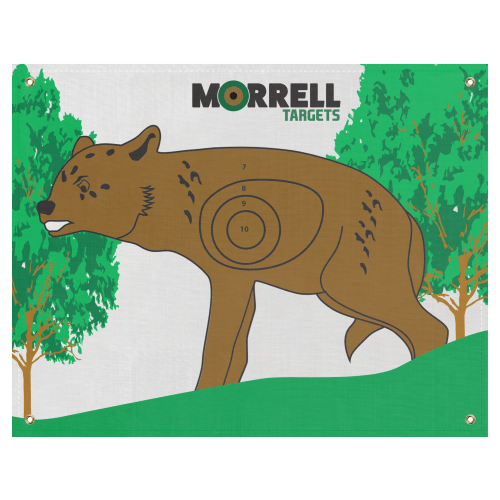 Morrell NASP-IBO Coyote Archery Target Face