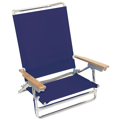 Rio Brands Classic 5-Position Aluminum Beach Chair