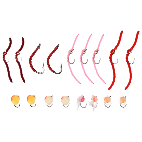 Cabela's Prestige Happy Meal Combo 16-Pack Fly Assortment