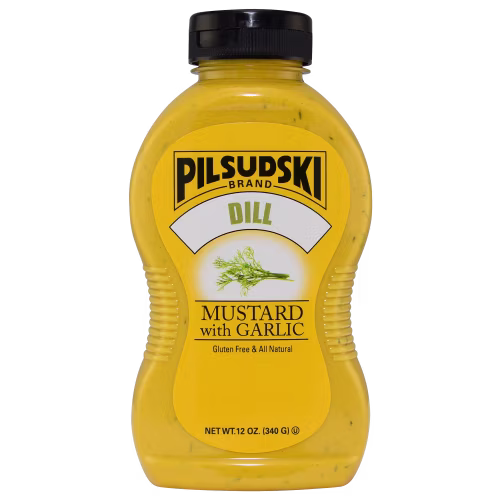 Pilsudski Dill Mustard with Garlic