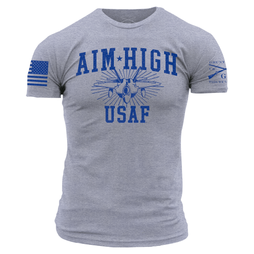 Grunt Style USAF Aim High Short-Sleeve T-Shirt for Men