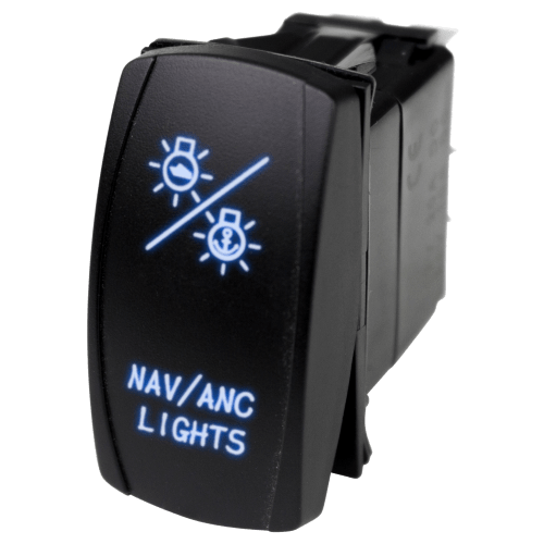 Marine Sport Lighting Nav/Anc Lights LED Rocker Switch