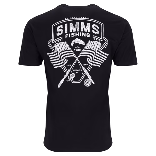 Simms Rods and Stripes Short-Sleeve T-Shirt for Men