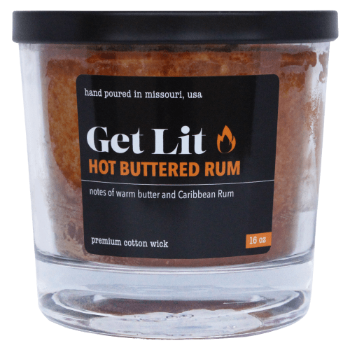 Get Lit Hot Buttered Rum Candle