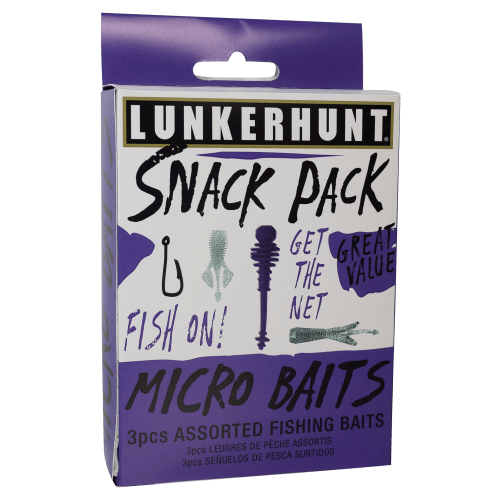 Lunkerhunt Micro Baits Snack Pack