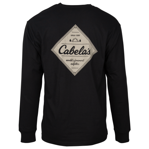 Cabela's Diamond Logo Long-Sleeve T-Shirt for Men