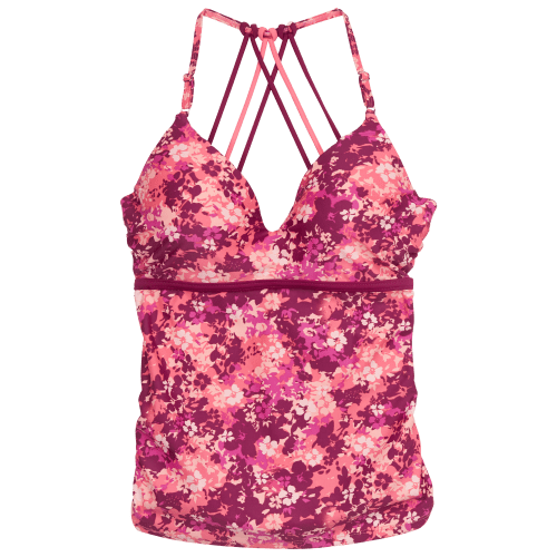 Free Country Triple Strap Tankini Top for Ladies
