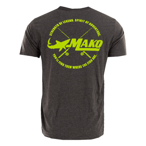 MAKO Durasoft Back Logo Short-Sleeve T-Shirt for Men