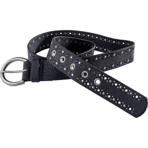 Natural Reflections Punched Leather Belt for Ladies