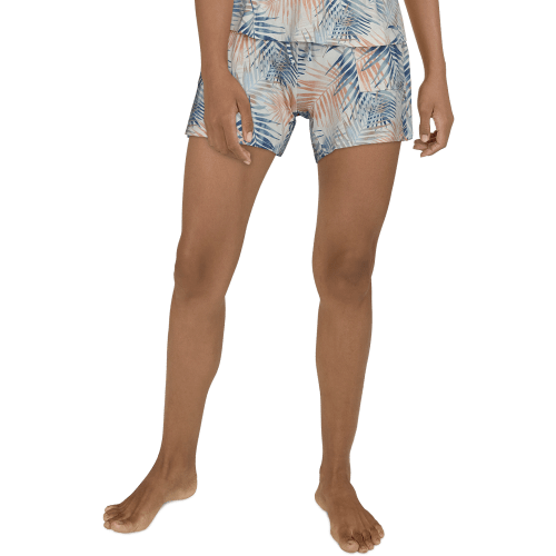 Natural Reflections Palm Lounge Shorts for Ladies