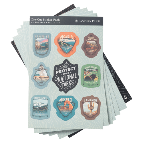 Lantern Press Protect Our National Parks Sticker Set