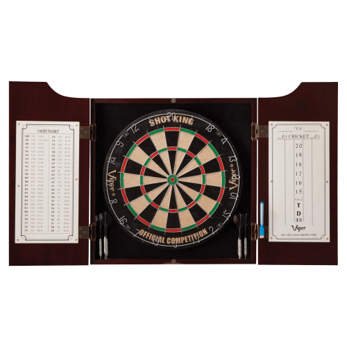 GLD Products Viper Hudson Collection Cabinet and Dartboard