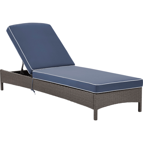 Crosley Palm Harbor Wicker Chaise Lounge