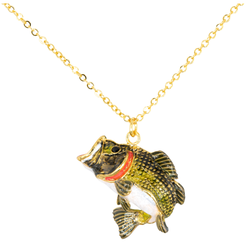 Amanda Blu Black Bass Necklace