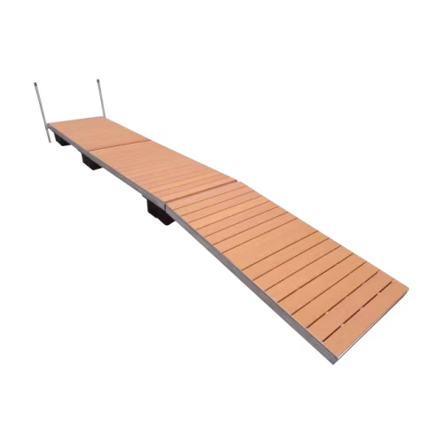 Patriot Docks Standard Floating Dock with Aluminum Decking