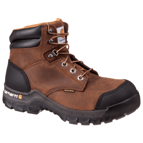 Carhartt 6'' Rugged Flex Waterproof Safety Toe Work Boots for Men
