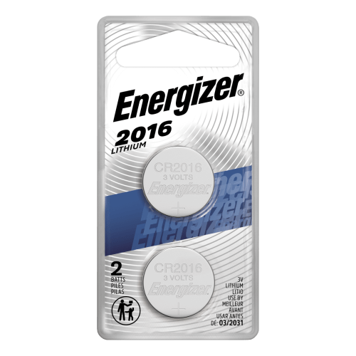 Energizer Coin Lithium 2016 Batteries 2-Pack