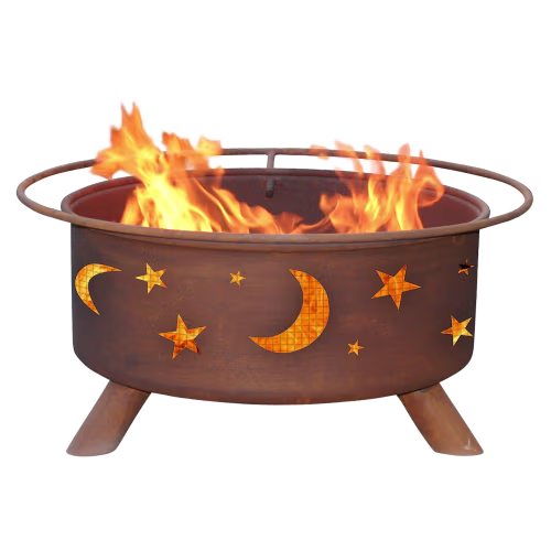Patina Evening Sky Fire Pit