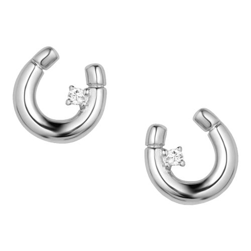Montana Silversmiths Little Light Horseshoe Earrings