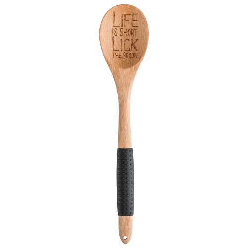 Bass Pro Shops Life is Short Wooden Spoon