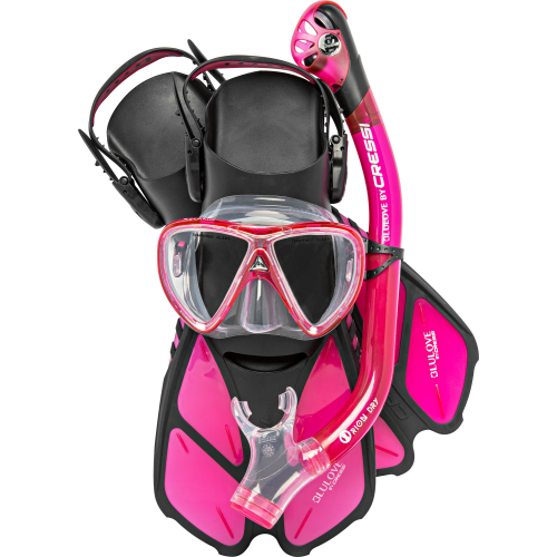 Cressi Bonete Pro Dry Adult Snorkeling Set