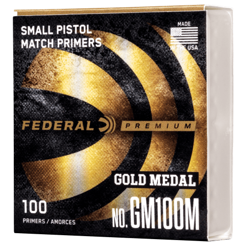 Federal Premium Gold Medal Match Small Pistol Primers