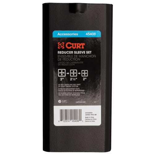 Curt Receiver Tube Reducer Sleeve Set