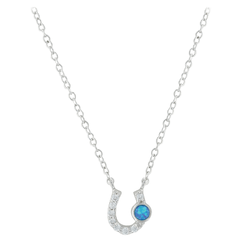 Montana Silversmiths Lightfoot Horseshoe Necklace