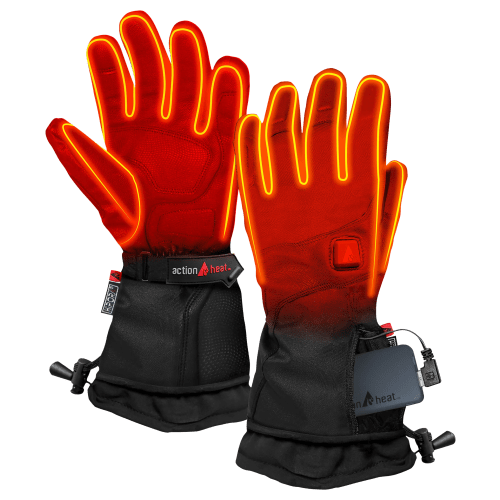 ActionHeat 5V Battery Heated Premium Gloves for Ladies