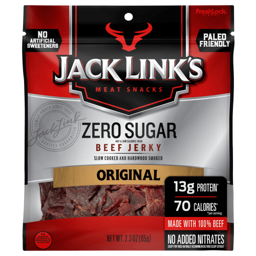 Jack Link's Zero Sugar Original Beef Jerky