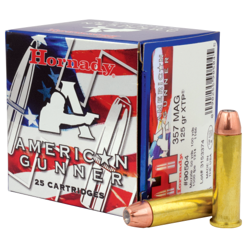 Hornady American Gunner .357 Mag 125 Grain Handgun Ammo