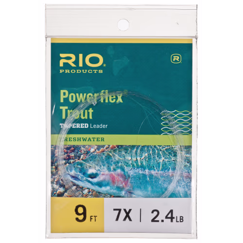RIO Powerflex Trout Tapered Leaders - Single Pack