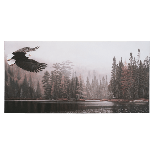 Open Road Brands Eagle Canvas Wall Art by Clinton Jammer