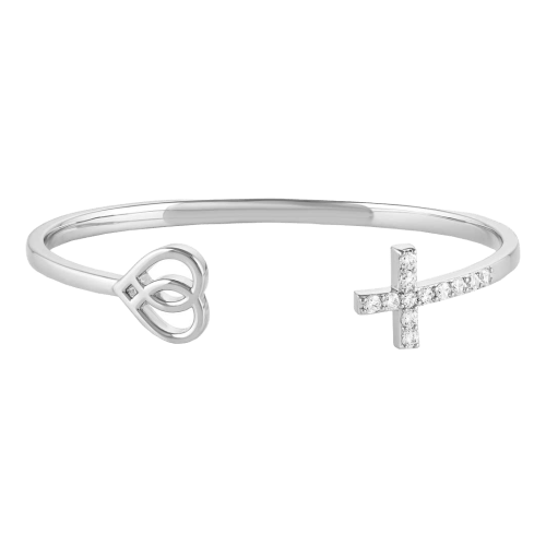 Montana Silversmiths Love and Faith Cuff Bracelet
