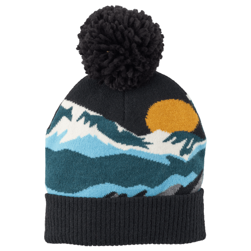 Grand Sierra Mountain View Pom Beanie for Boys