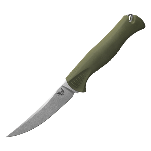 Benchmade Meatcrafter 4" Fixed-Blade Knife with Santoprene Handle