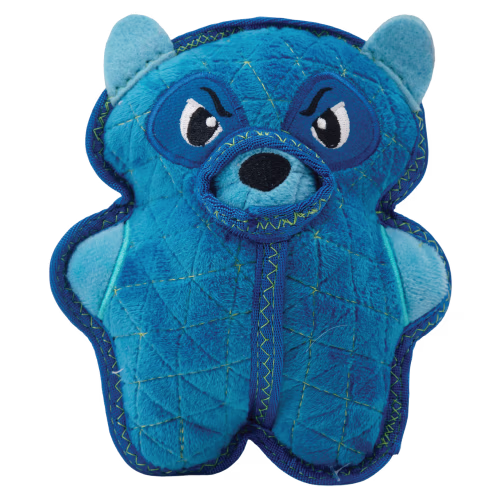 Outward Hound Xtreme Seamz Raccoon Plush Dog Toy