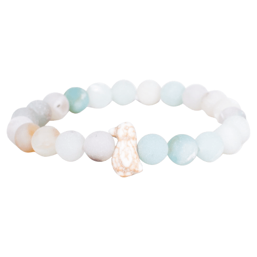 fahlo Passage Track-A-Penguin Sky Stone Bracelet