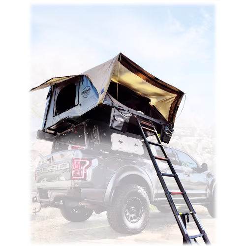 Overland Vehicle Systems Bushveld 4-Person Hard Shell Roof Top Tent