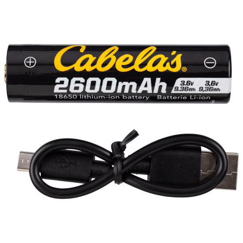 Cabela's CTL 18650 Replacement Rechargeable Battery
