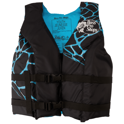 Bass Pro Shops Deluxe Hinged Splash Life Jacket for Kids