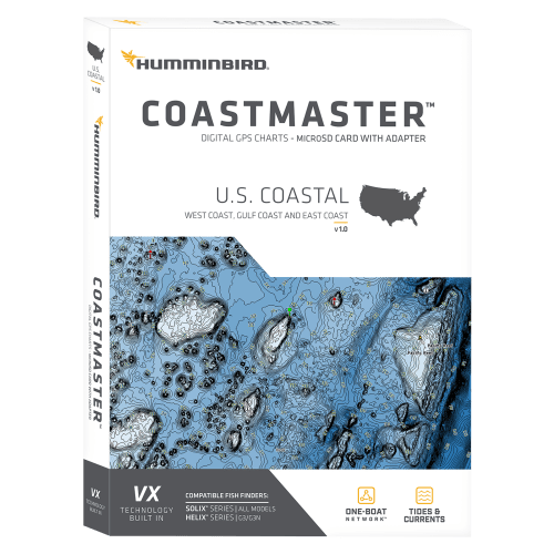 Hummminbird CoastMaster Digital Maps Card
