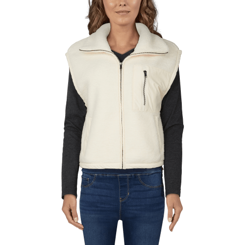 Natural Reflections Sherpa Vest for Ladies