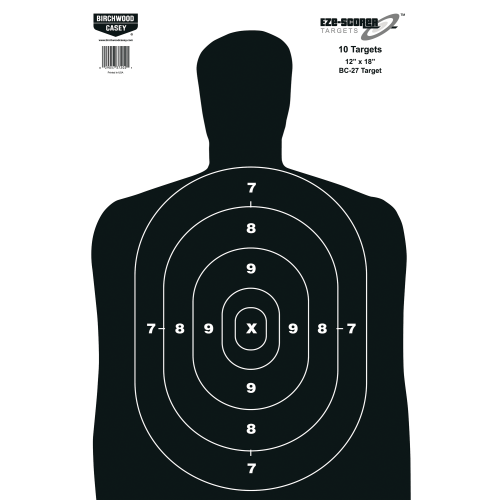 Birchwood Casey Eze-Scorer 12'' x 18'' Paper Targets