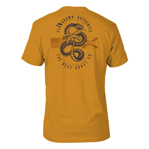 FloGrown Snake and Palm Tree Short-Sleeve T-Shirt for Men